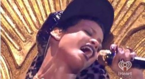 rihanna iheatradio 300x164 Rihanna pukes in Vegas then parties at Strip Club