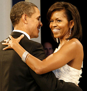 300px Barack and Michelle Obama at the Home States Ball Why Kanye West really rearranged his tour?